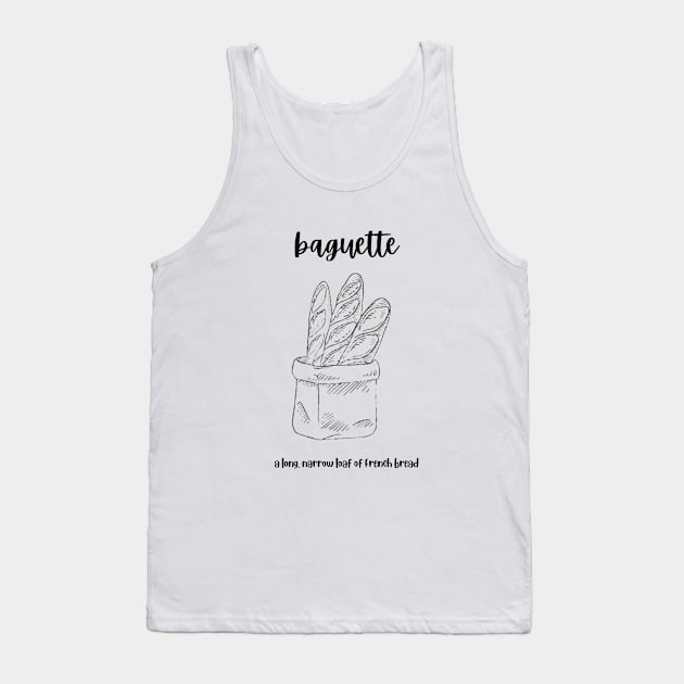 Baguette Tank Top by Espades